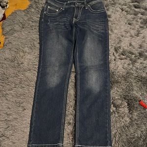 Massini jeans with bling on back pockets